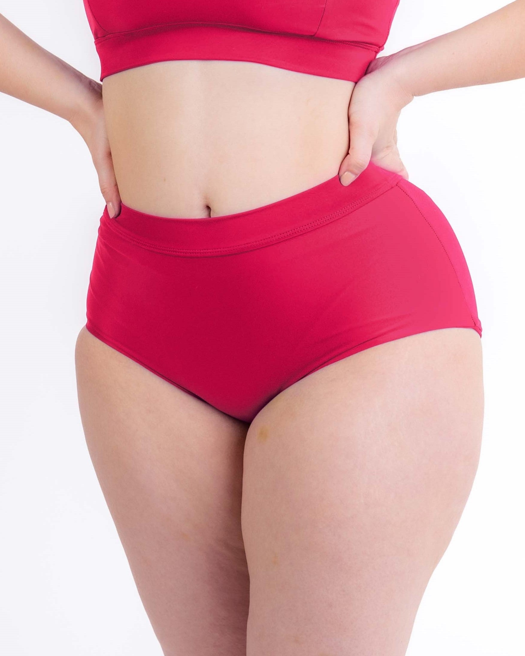 Basic Shorts in dangerously pink