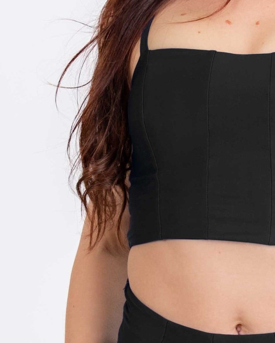 Corset Top in classic black