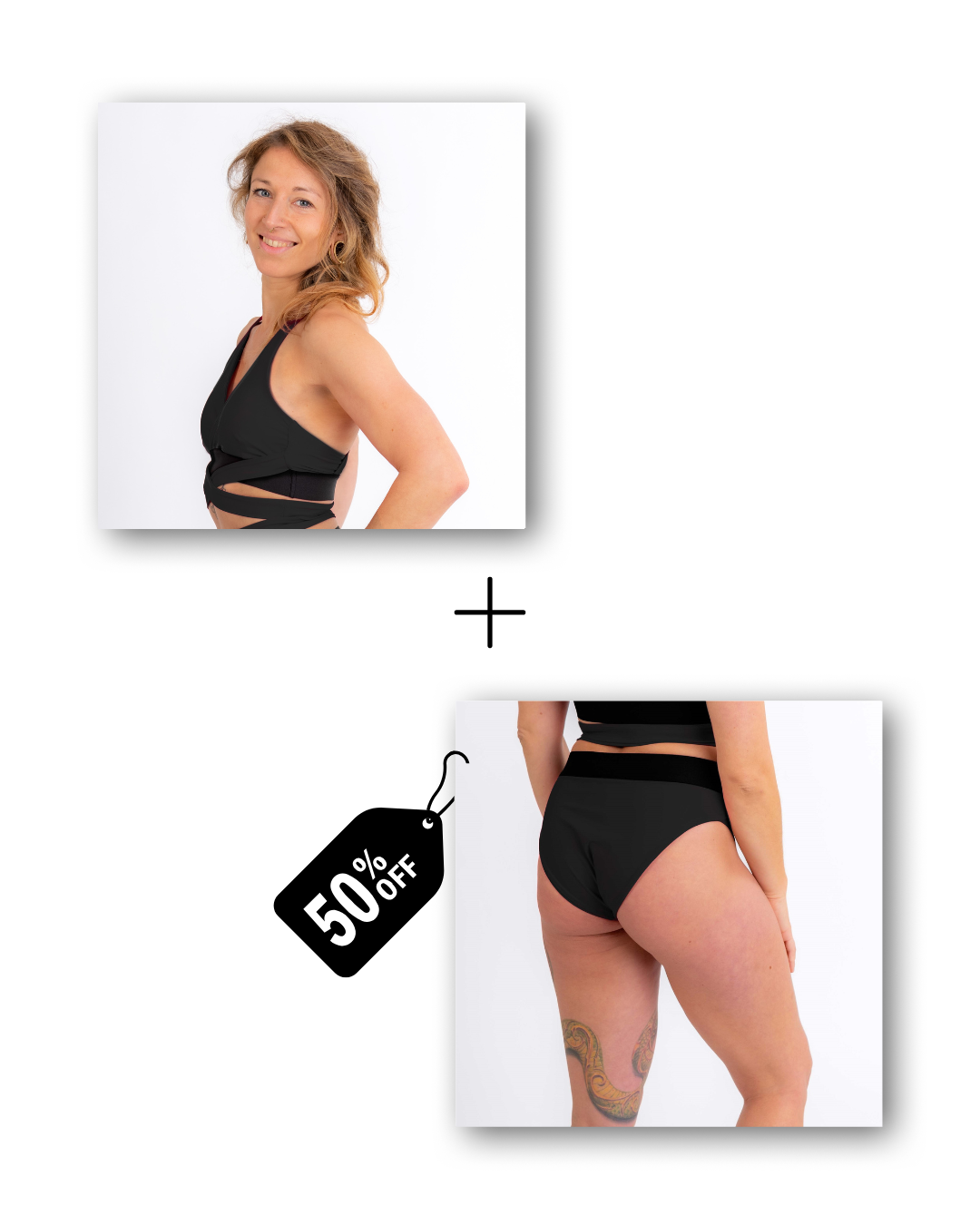 Wrap Set Bundle in classic black