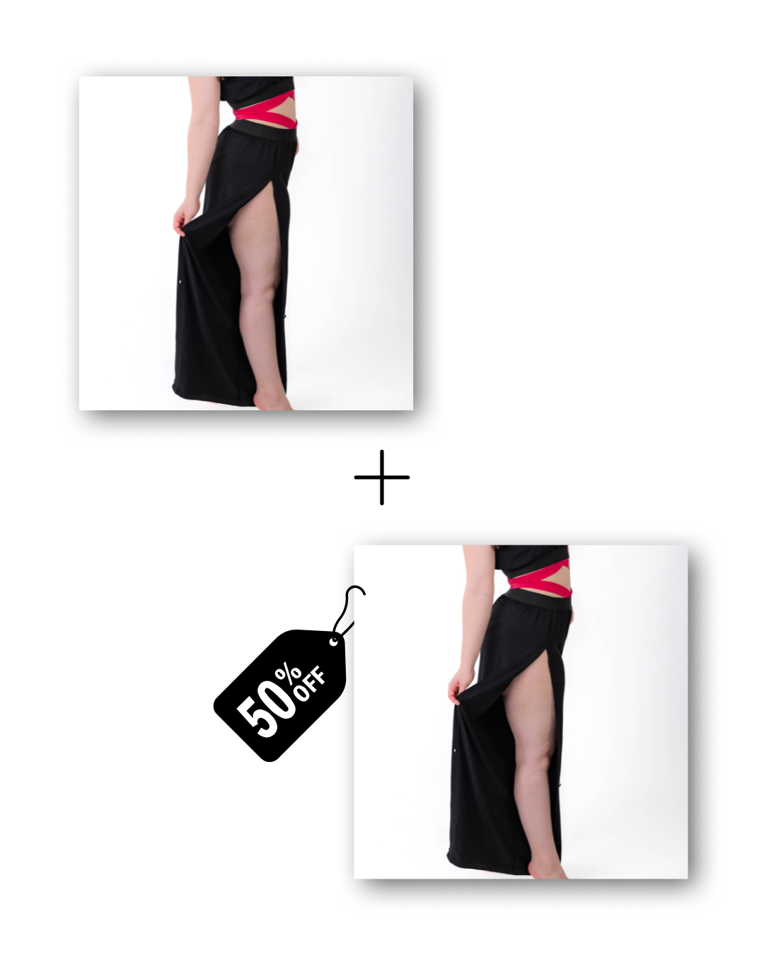 Pre-Workout & Flow Pants Bundle  in classic black