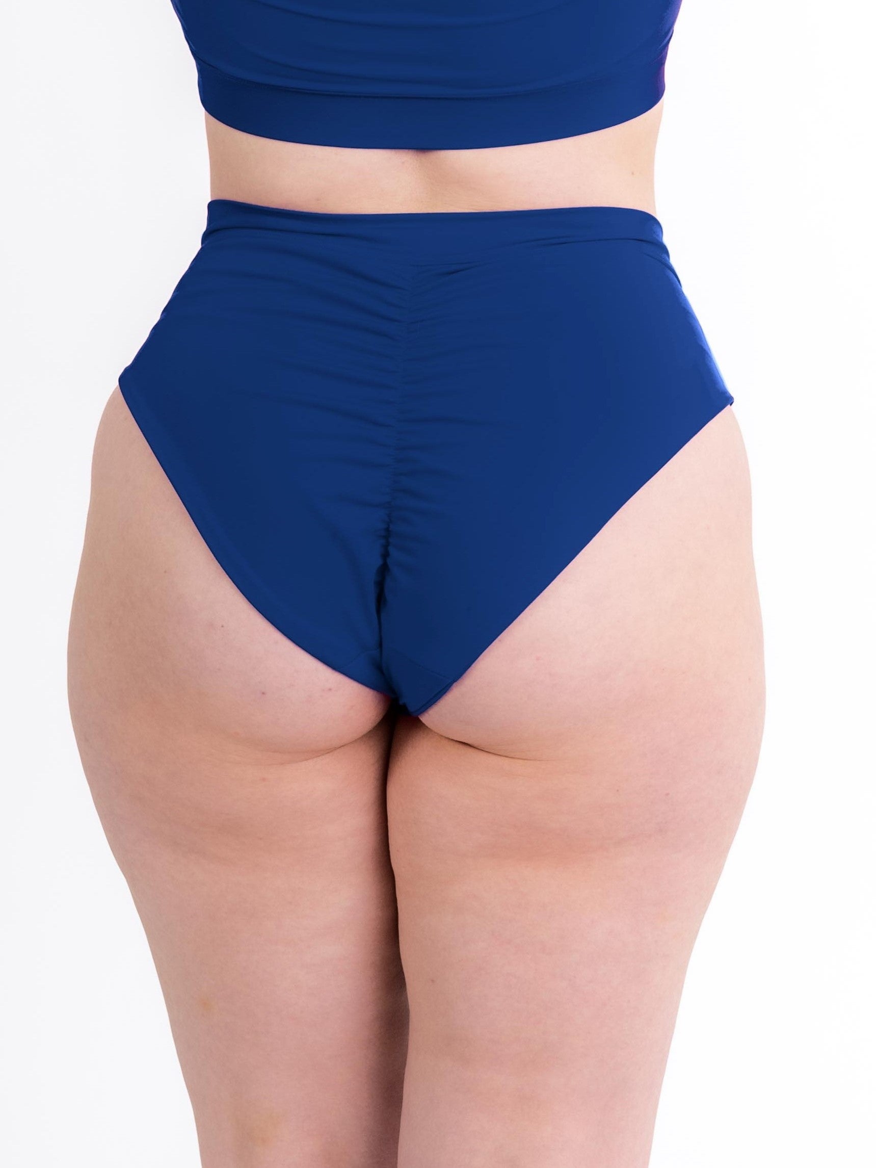 A-line shorts in deep blue sea