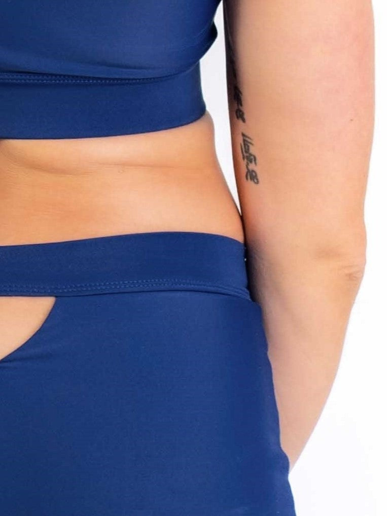 Basic Shorts in deep blue sea