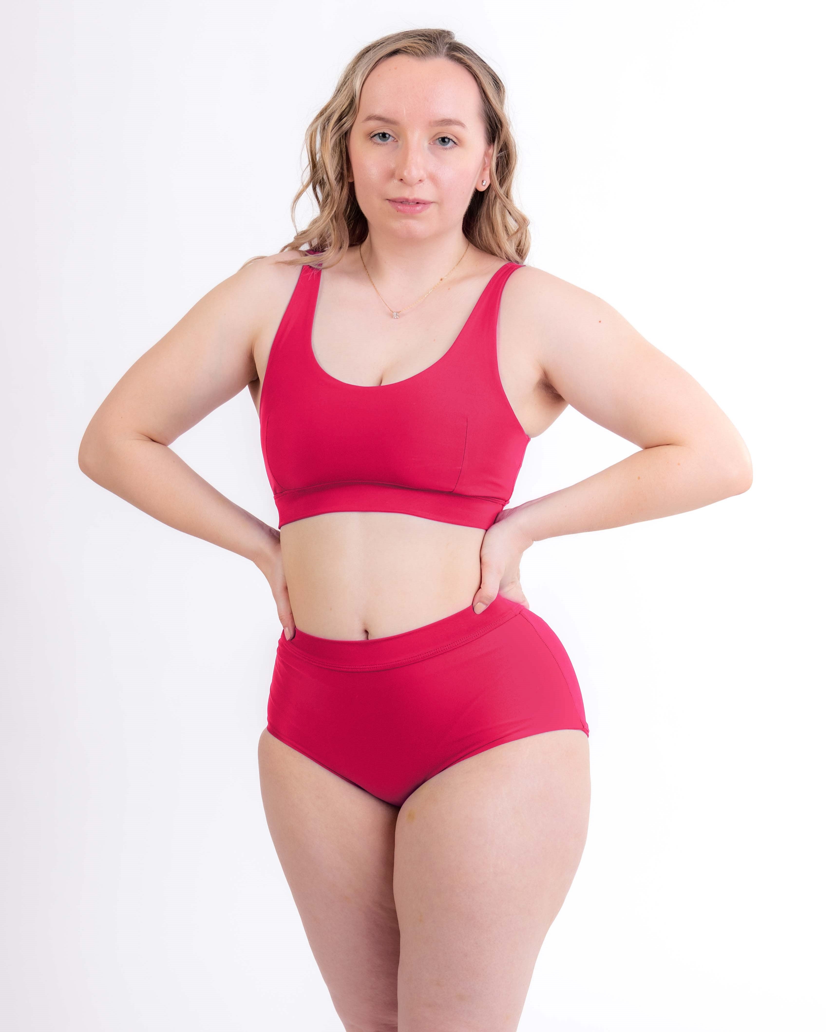 Basic Set Bundle in dangerously pink